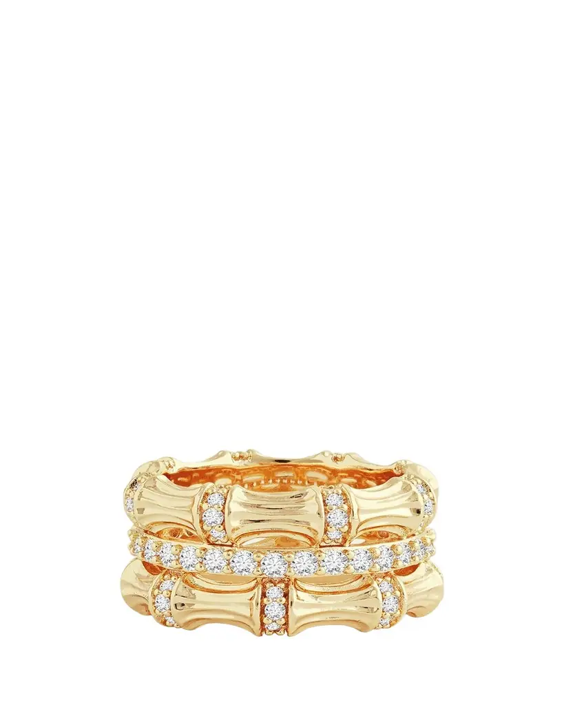 Anabel Aram Jewelry Bamboo Stack Ring