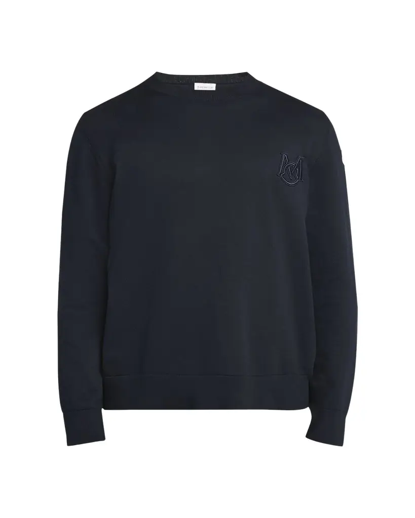 Moncler Men's Logo Crewneck Sweater