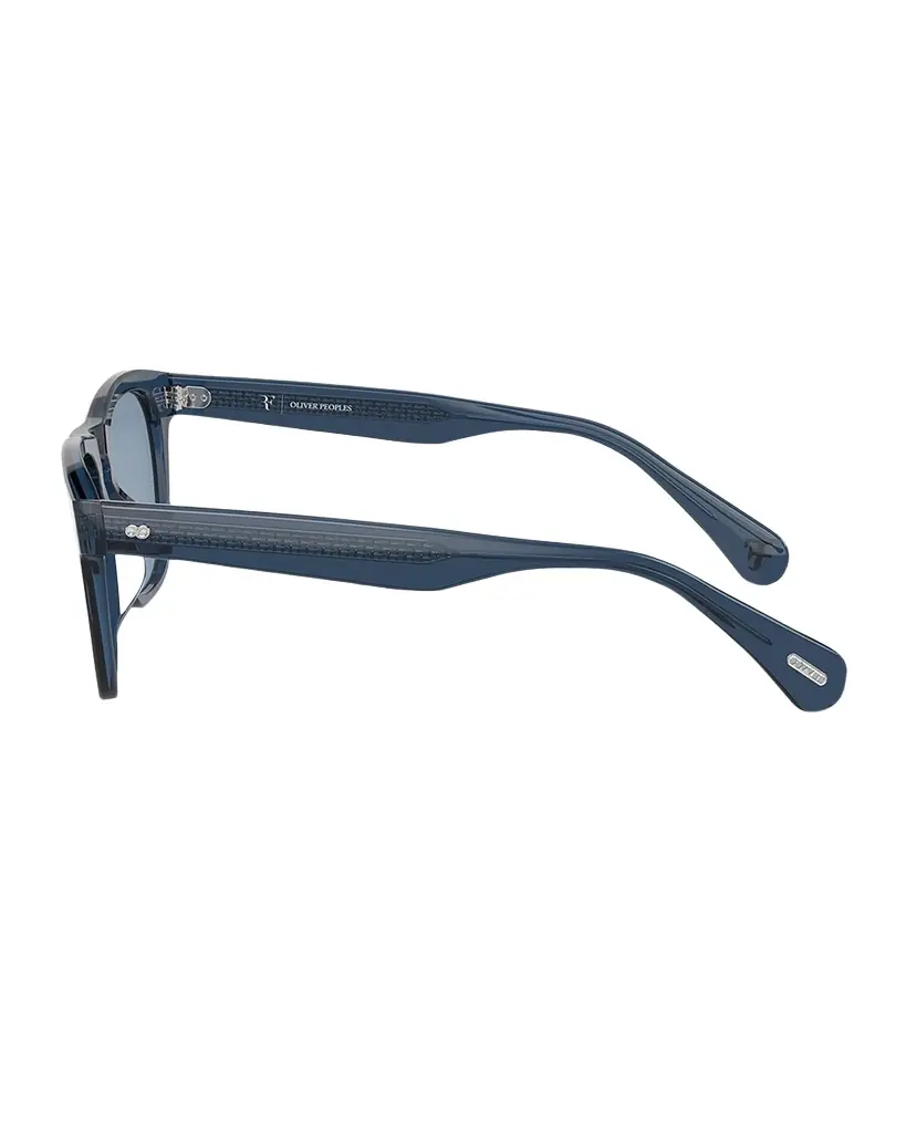 Oliver Peoples Men 's R-3 Acetate Square Sunglasses