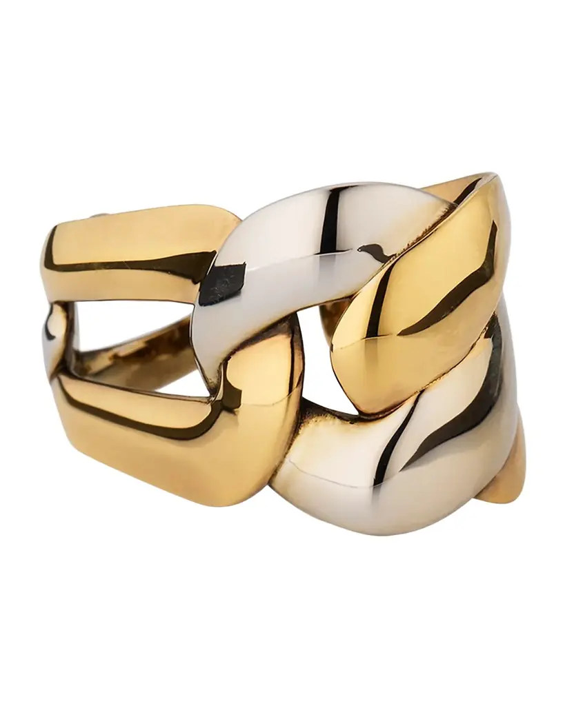 McQueen Double Chain Ring