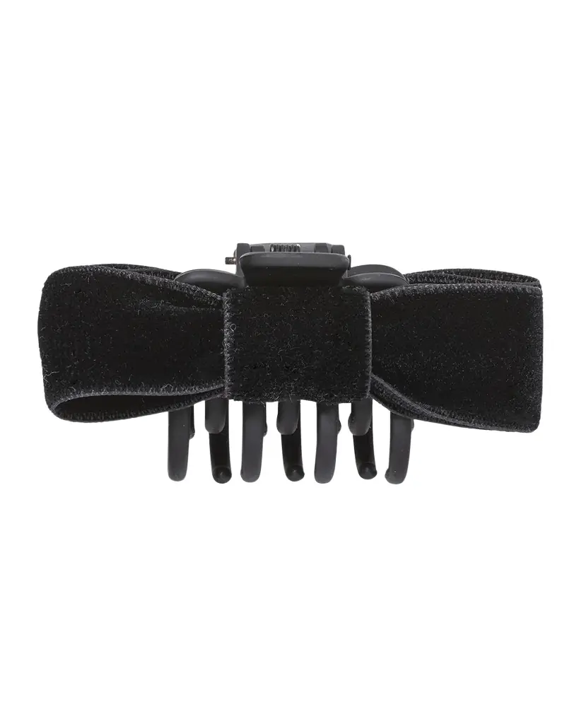 Jennifer Behr Maddy Silk Bow Jaw Clip
