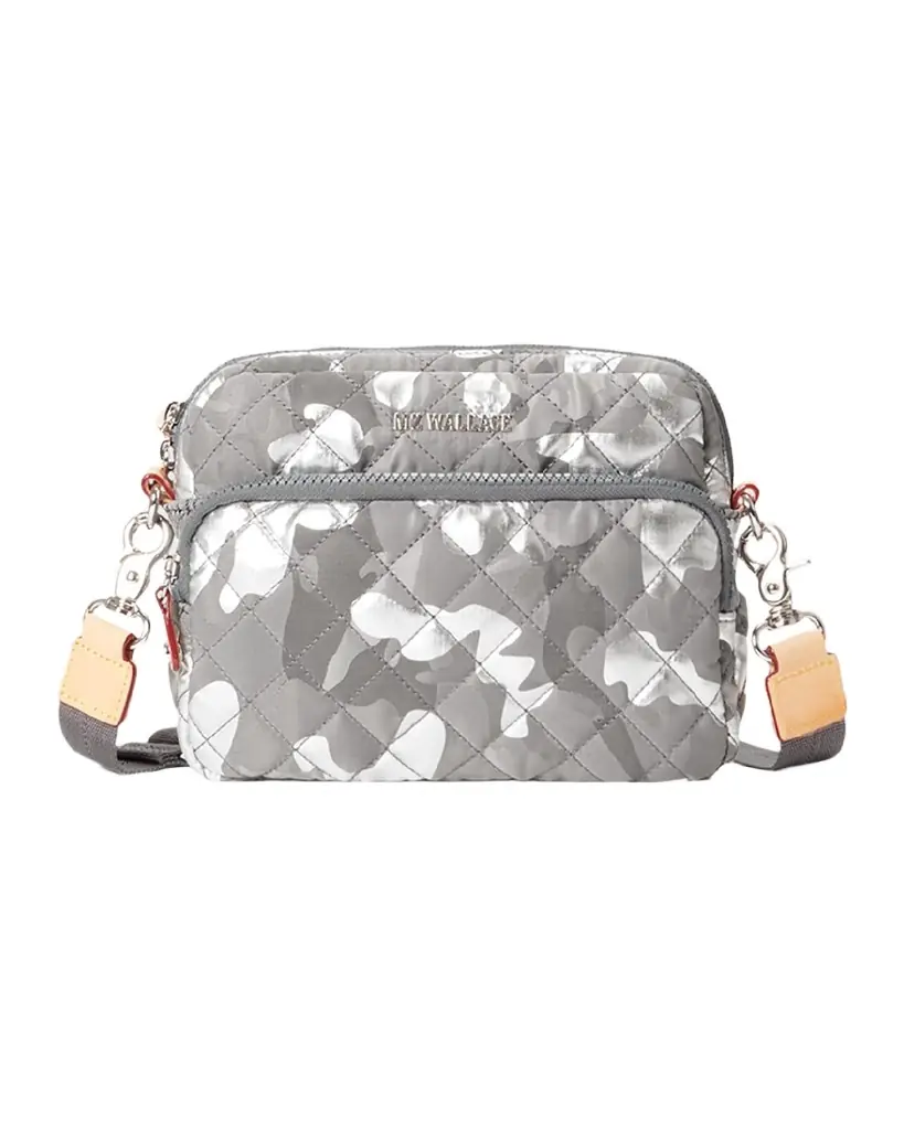 MZ WALLACE Metro Small Quilted Camera Crossbody Bag