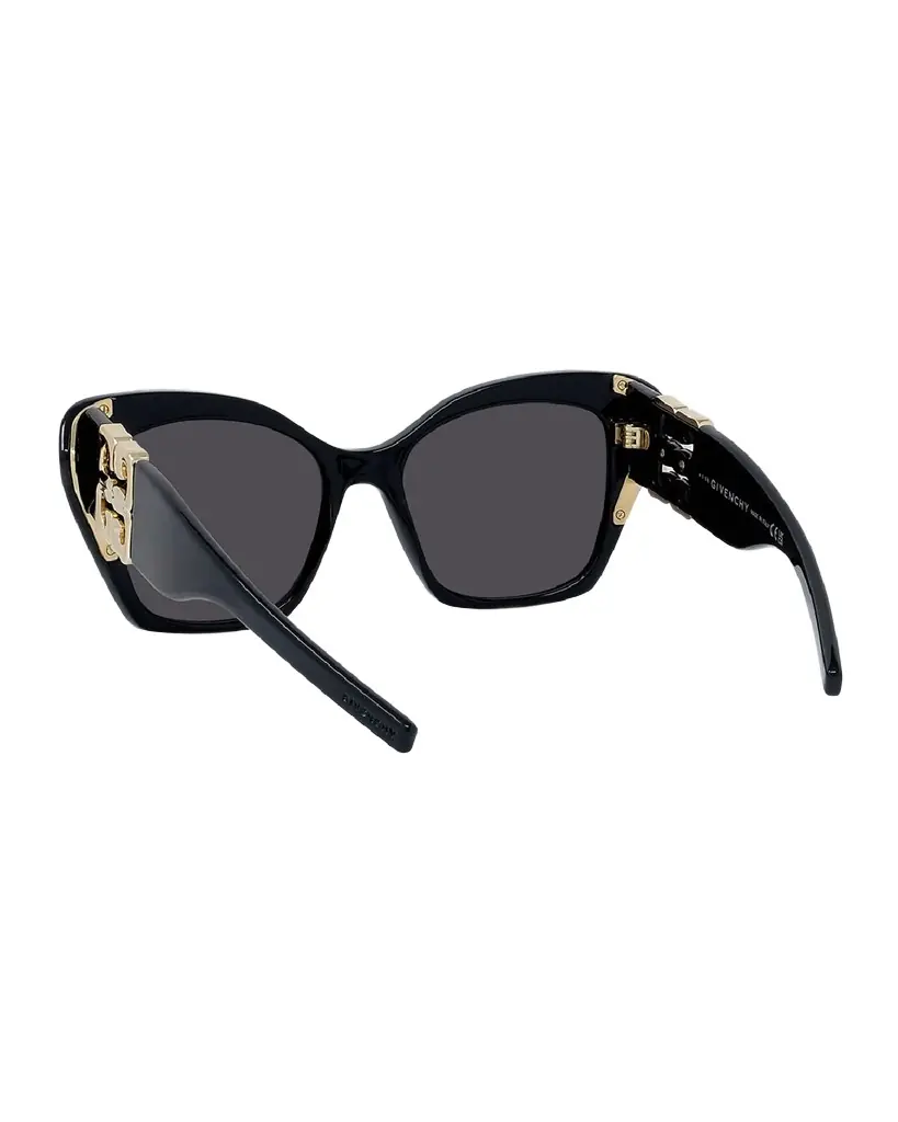Givenchy 4G Liquid Square Plastic & Nylon Sunglasses
