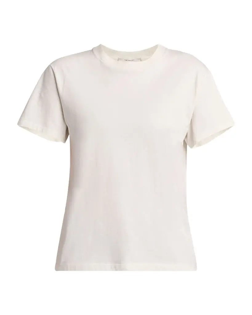 THE ROW Calibi Brushed Cotton Silk Jersey T-Shirt