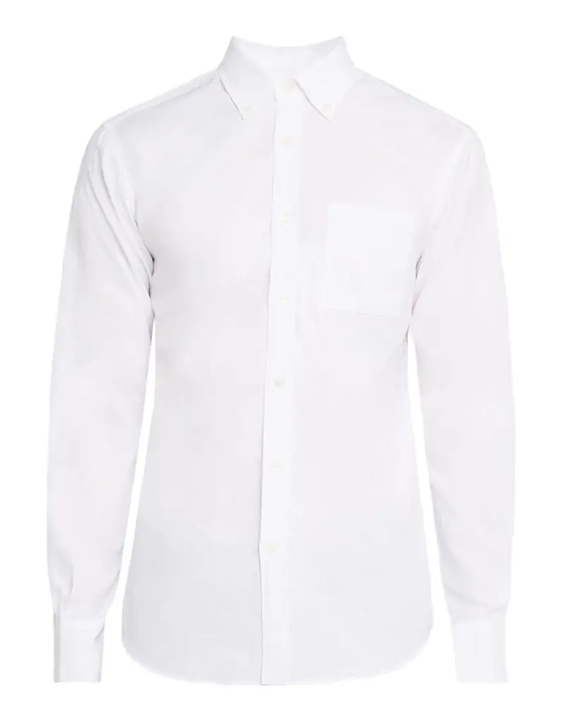 Ferragamo Men 's Gancio Oxford Sport Shirt