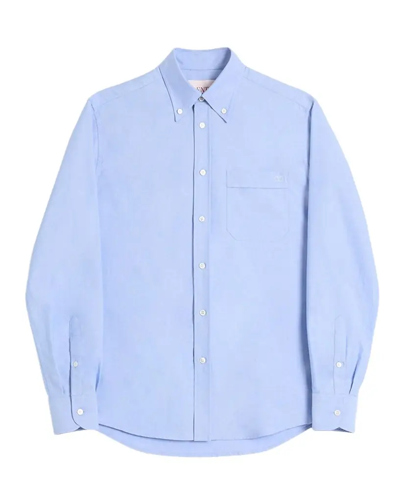Valentino Garavani Men 's VLogo Oxford Sport Shirt