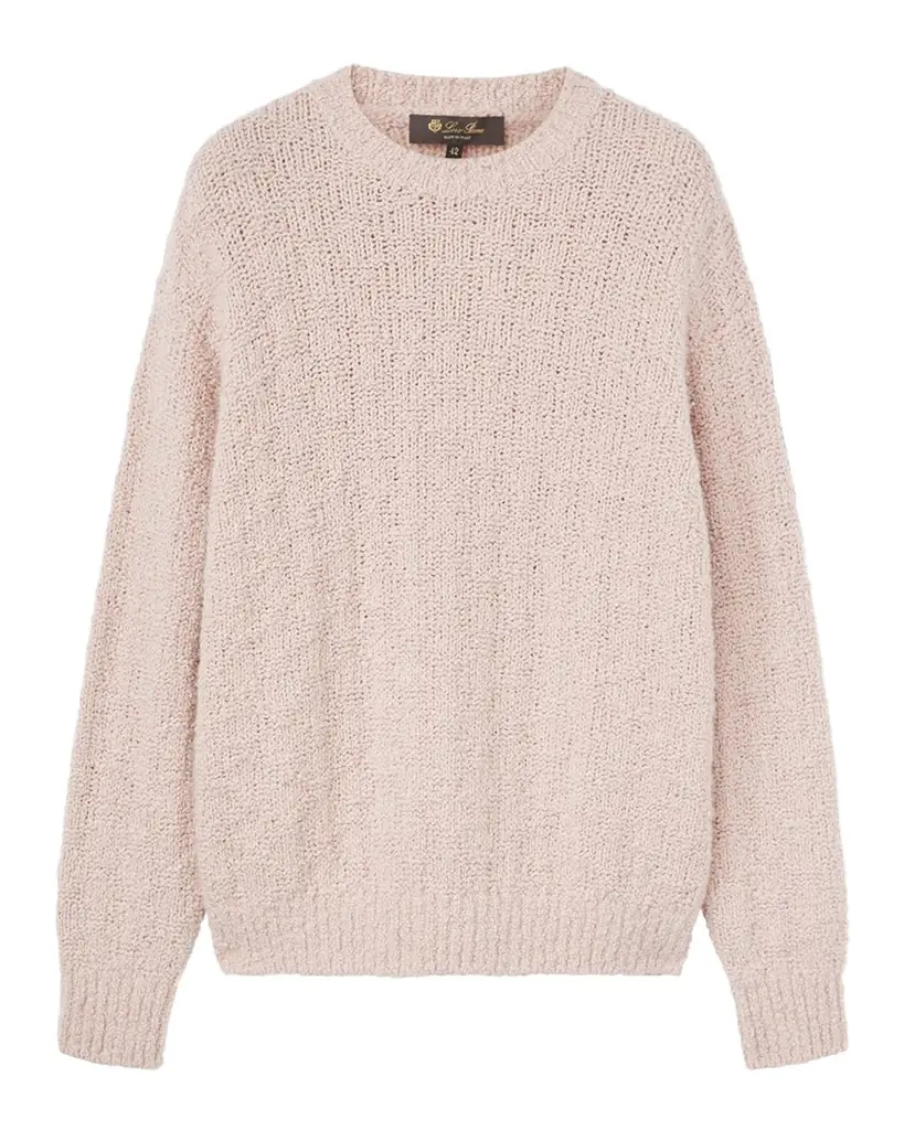 Loro Piana Folecchio Crewneck Cashmere Sweater - Women's Clothing