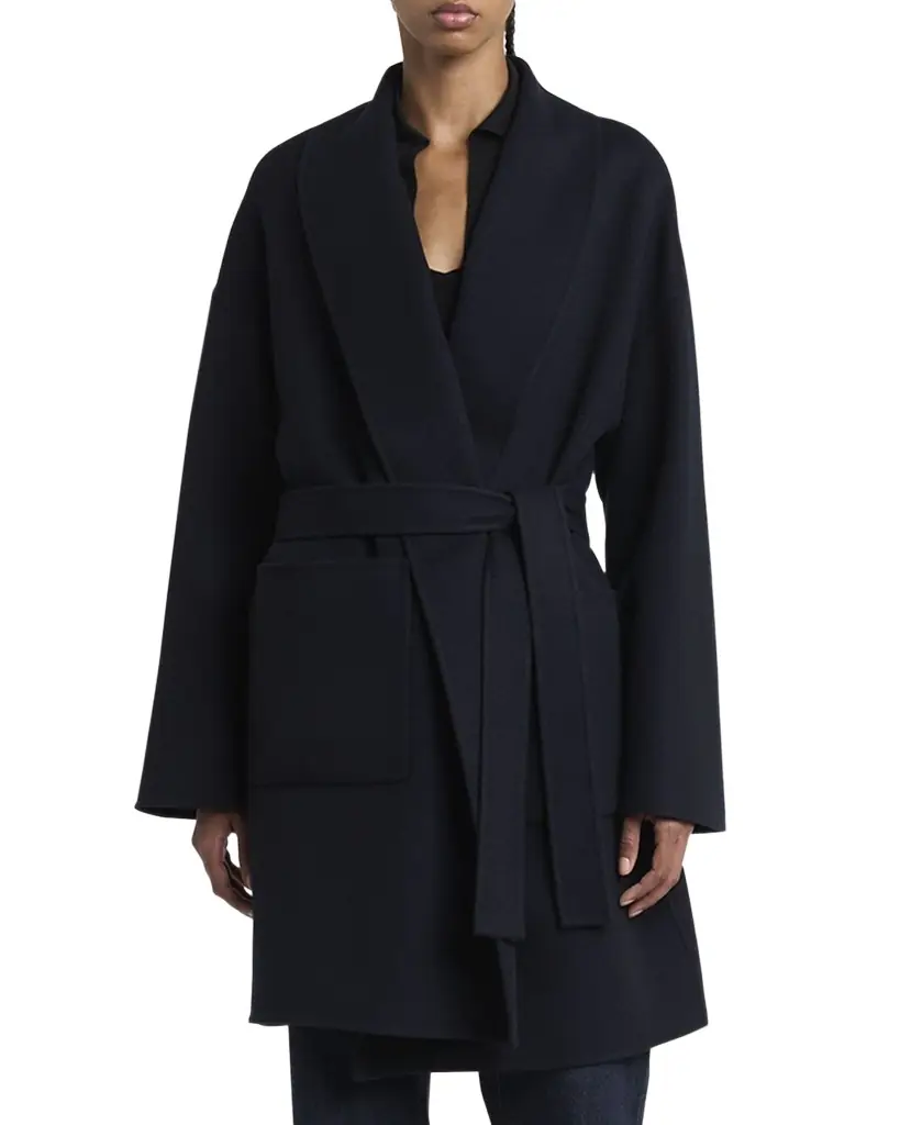 Loro Piana Jed Cashmere Single-Breasted Short Coat