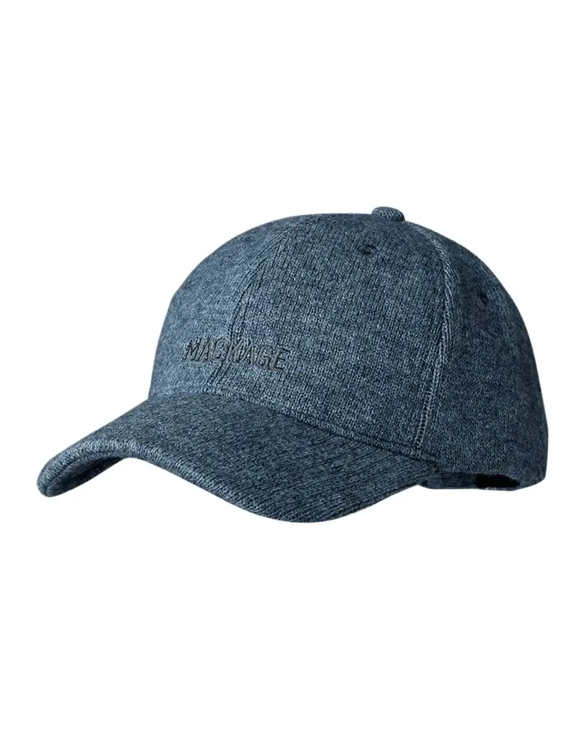 Mackage Men's Anderson Wool and Cashmere Logo Baseball Cap