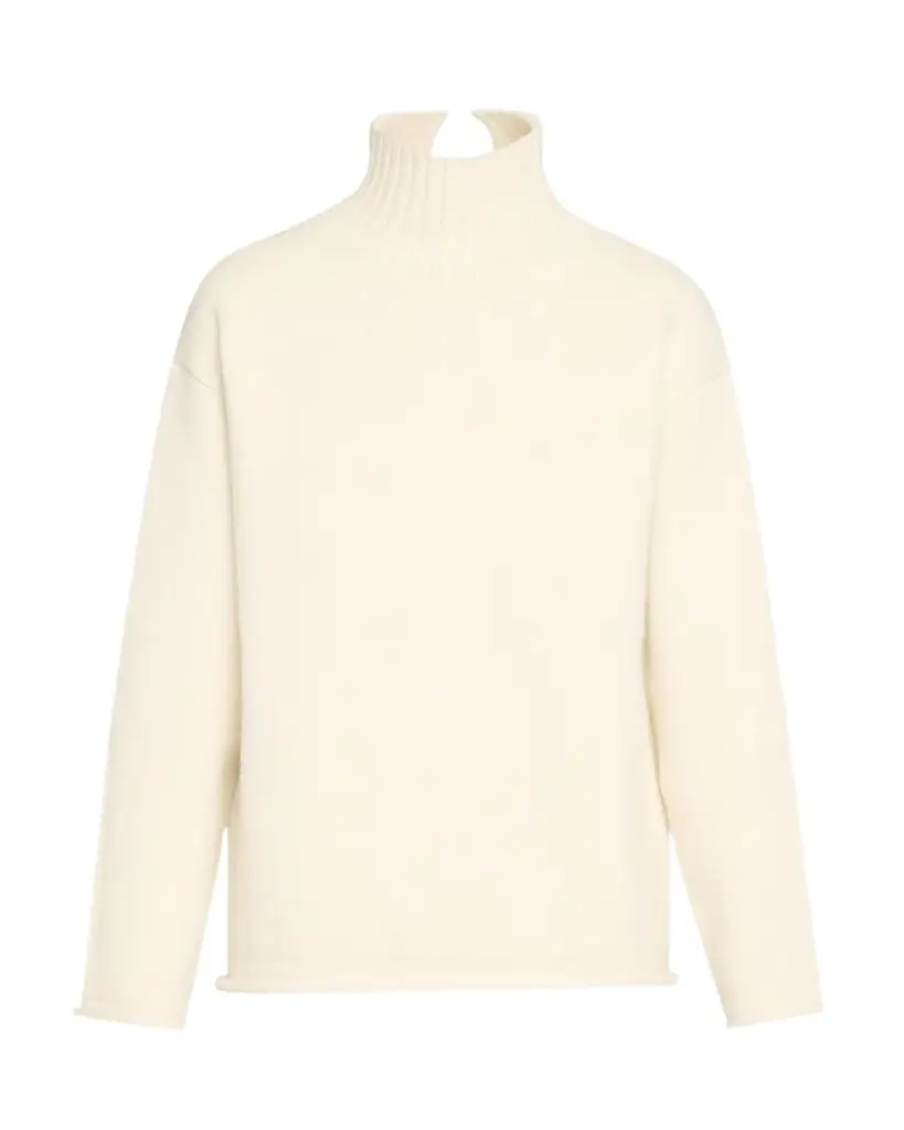 Bottega Veneta Turtleneck Textured Cashmere Sweater