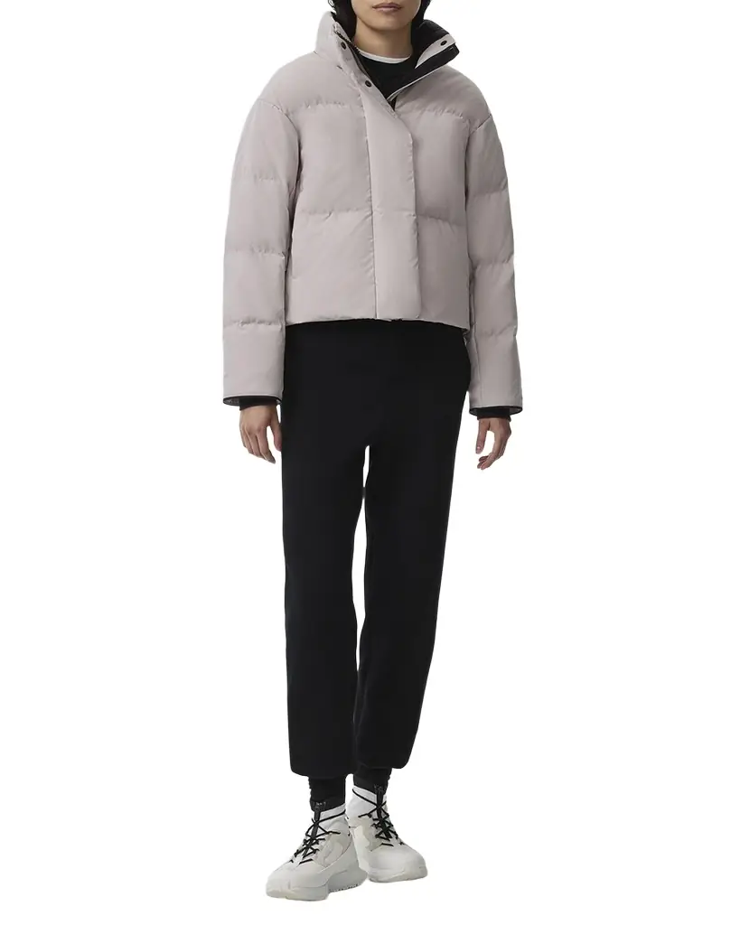 Canada Goose Grandview Cropped Jacket Black Label