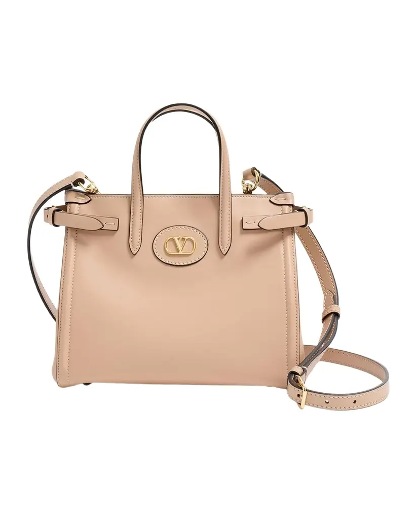 Valentino Garavani Antibes Small Leather Tote Bag