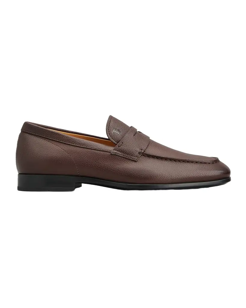 Tod 's Men 's Mocassino Gomma Leggera Leather Penny Loafers