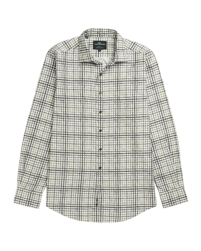 Rodd & Gunn Men 's Brookdale Multi-Check Corduroy Casual Button-Down Shirt
