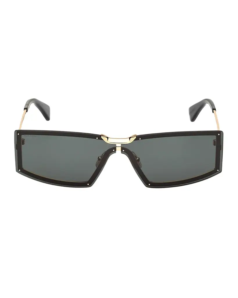 Max Mara Metal Rectangle Sunglasses