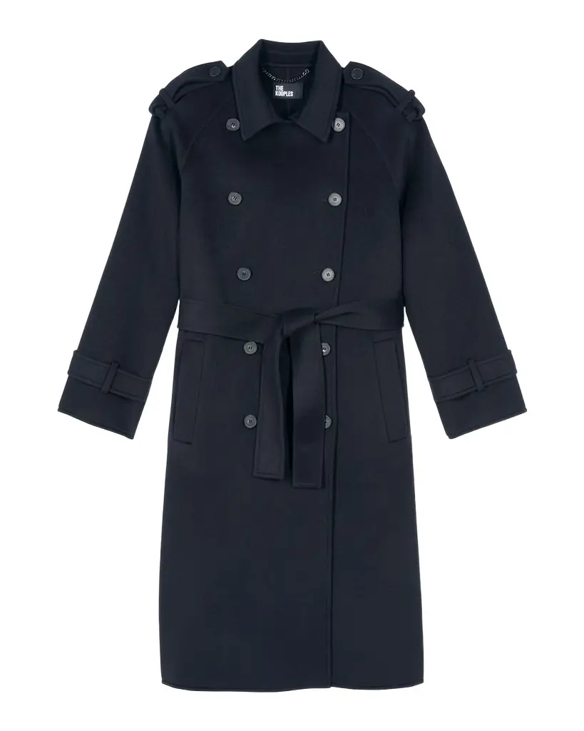 The Kooples Belted Trench Coat
