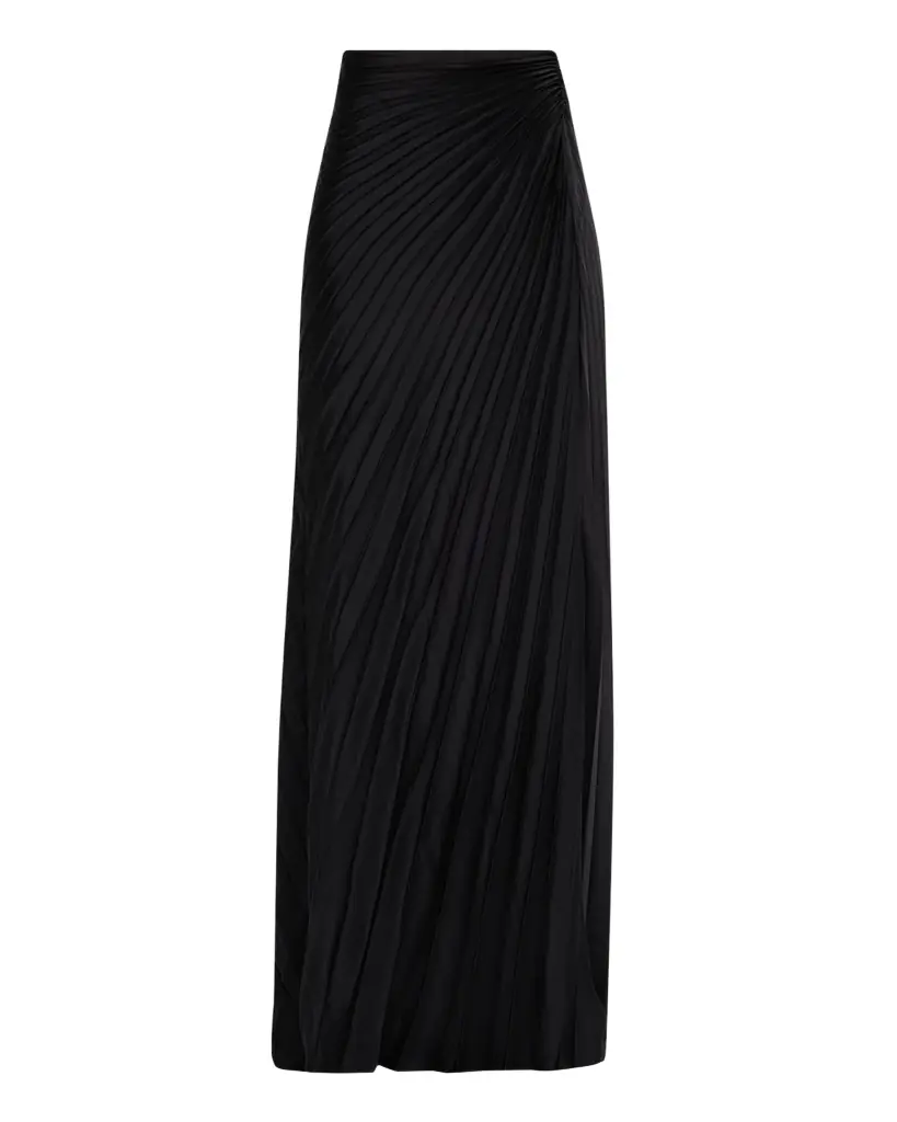 A.L.C. Bianca Pleated Maxi Skirt
