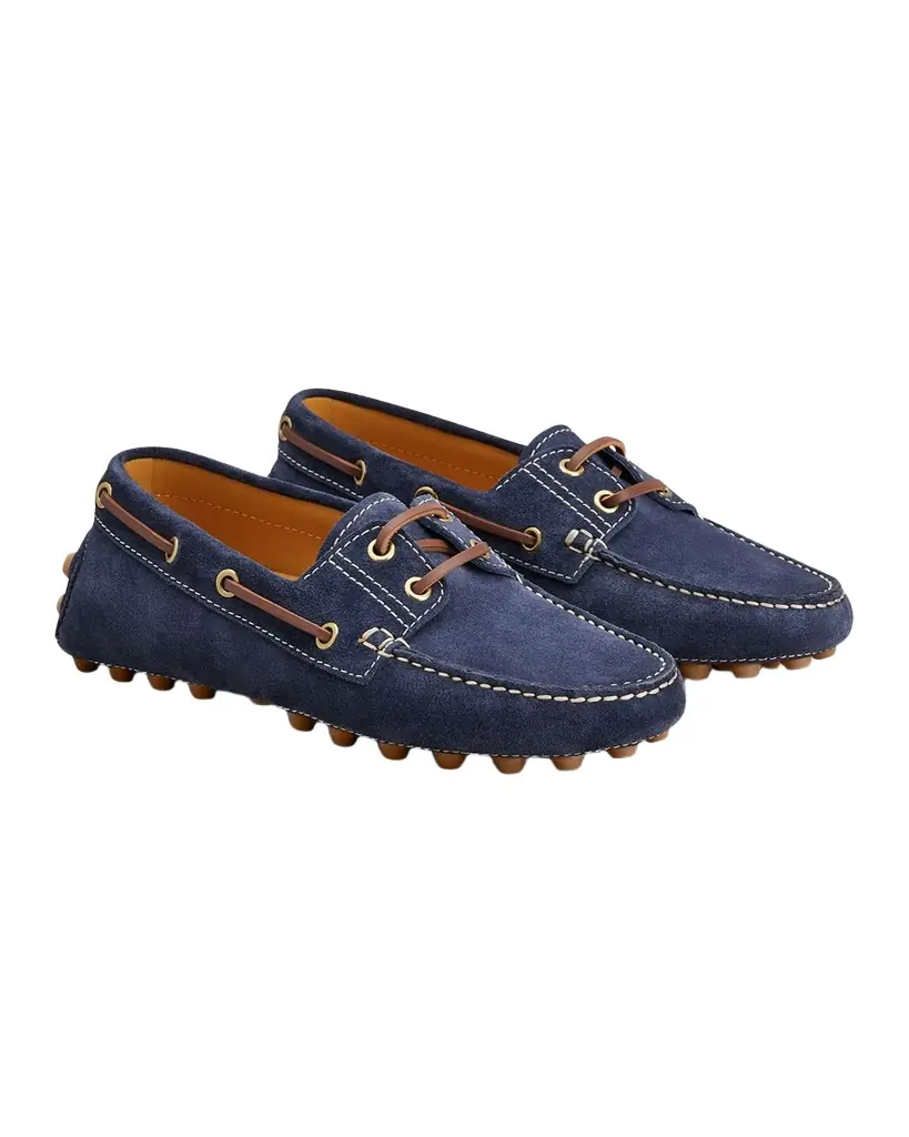 Tod 's Gommino Suede Driver Boat Loafers