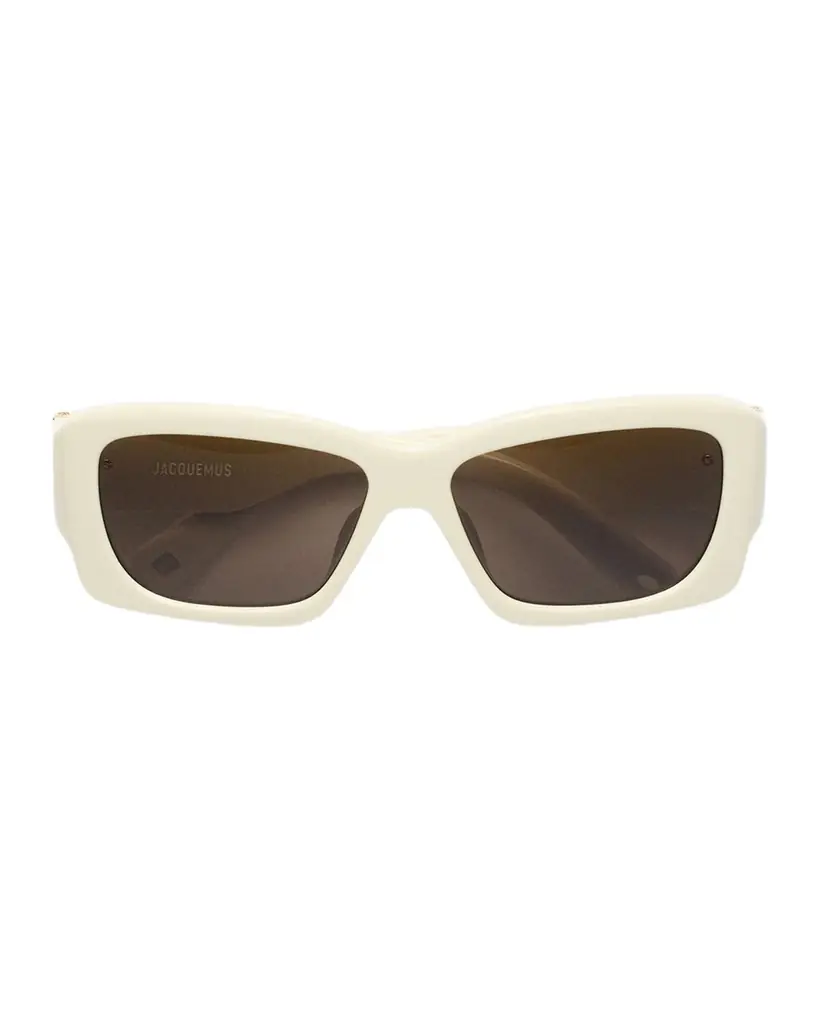 Jacquemus Croisière Rectangle Acetate Sunglasses