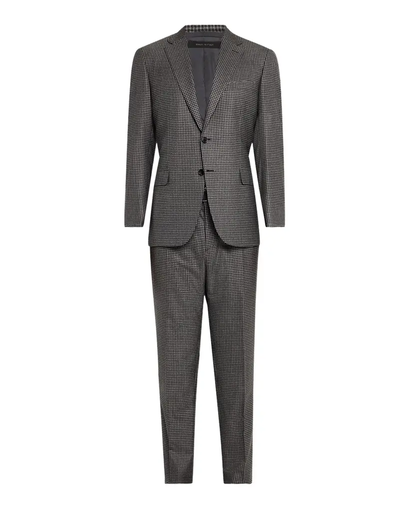 Brioni Men 's Wool Check Suit