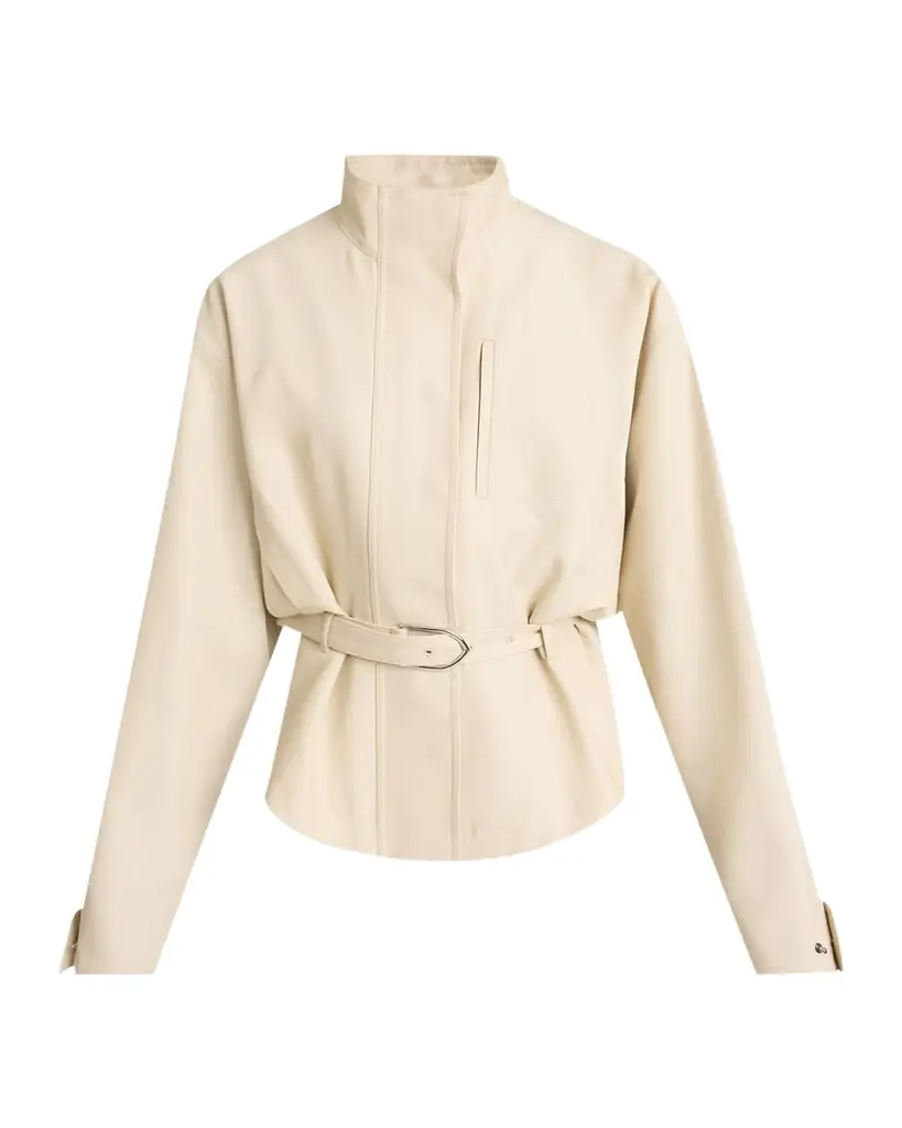 Jacquemus Ciro Belted Wool-Blend Jacket
