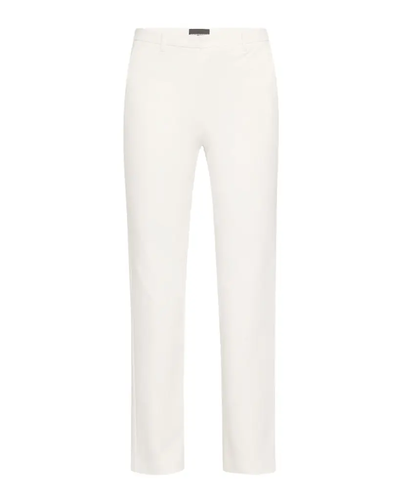 Emporio Armani Cotton Straight-Leg Trousers