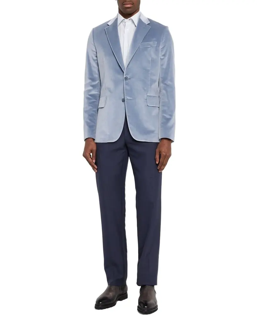 Paul Smith Men 's Velvet Two-Button Dinner Jacket