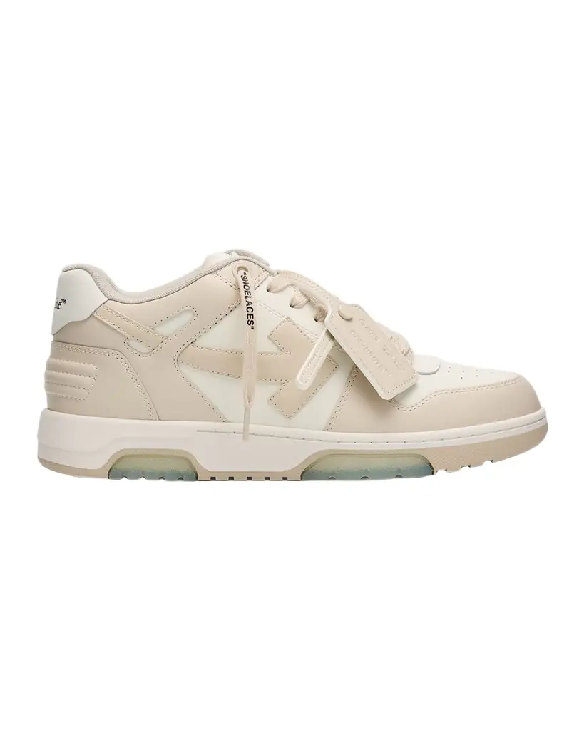 Off-White Men 's Out Of Office Leather Low-Top Sneakers