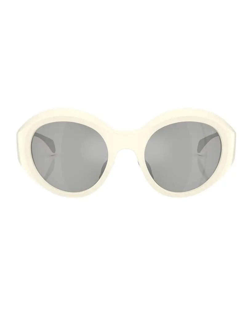 Moncler Men 's ME8005 Round Sunglasses