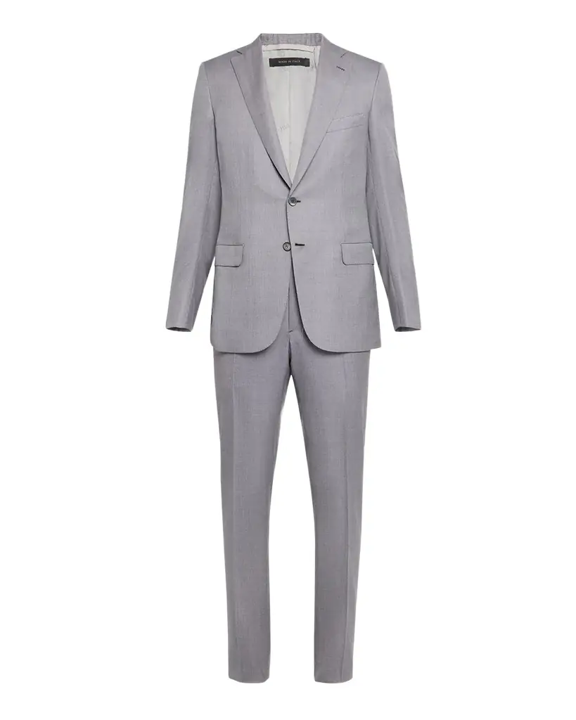 Brioni Men 's Wool and Silk Modern Fit Two-Piece Suit