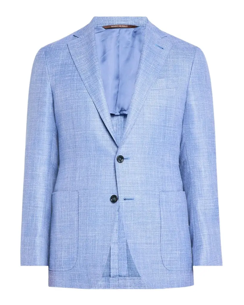 Canali Men 's Wool-Blend Hopsack Blazer