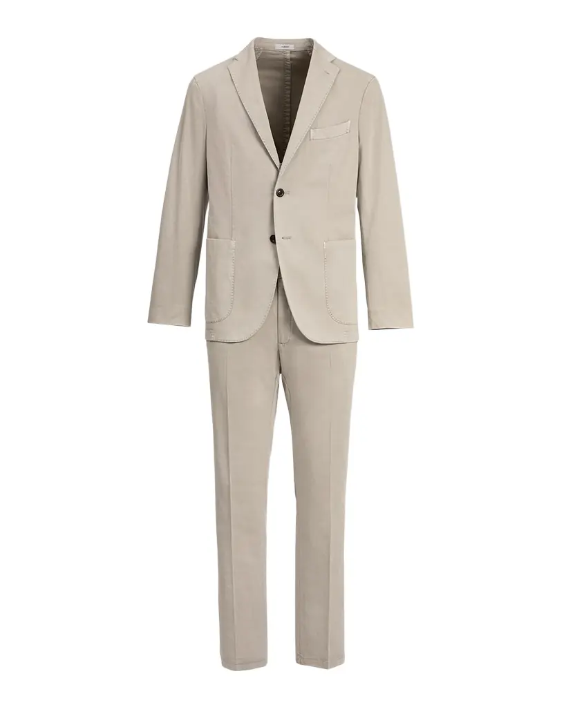 Boglioli Men 's Garment-Dyed Solid Suit