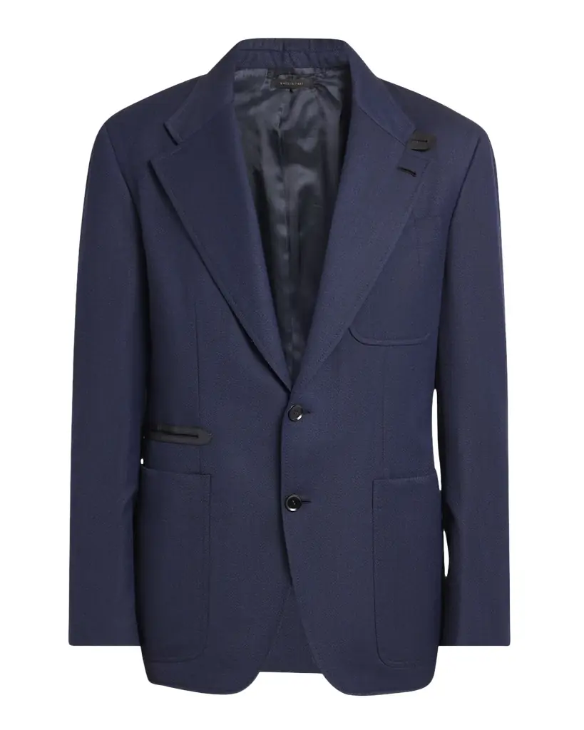 Brioni Men 's Wool Single-Breasted Travel Sport Coat
