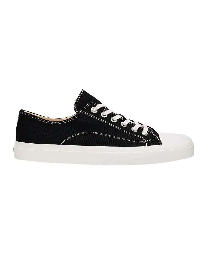 Moschino Men 's Canvas Low-Top Sneakers
