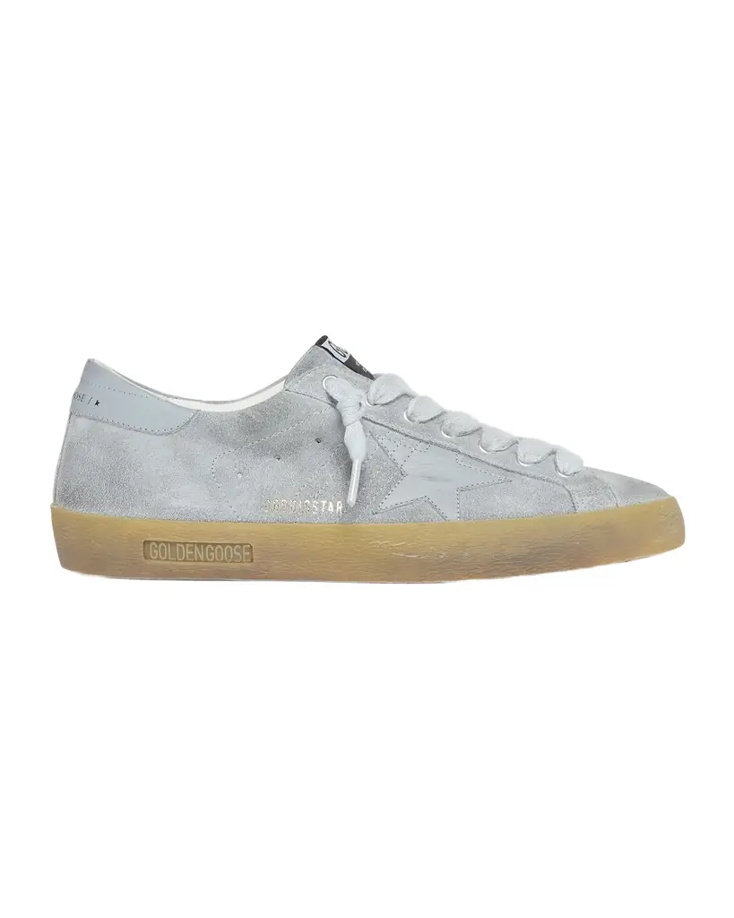 Golden Goose Men 's Super-Star Suede Low-Top Sneakers