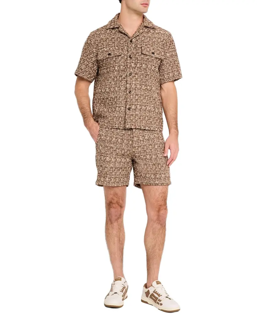Amiri Men 's Boucle Shorts