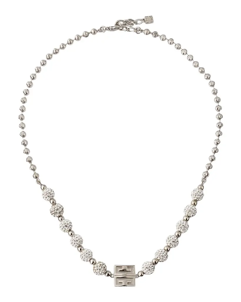 Givenchy 4G Necklace with Crystals
