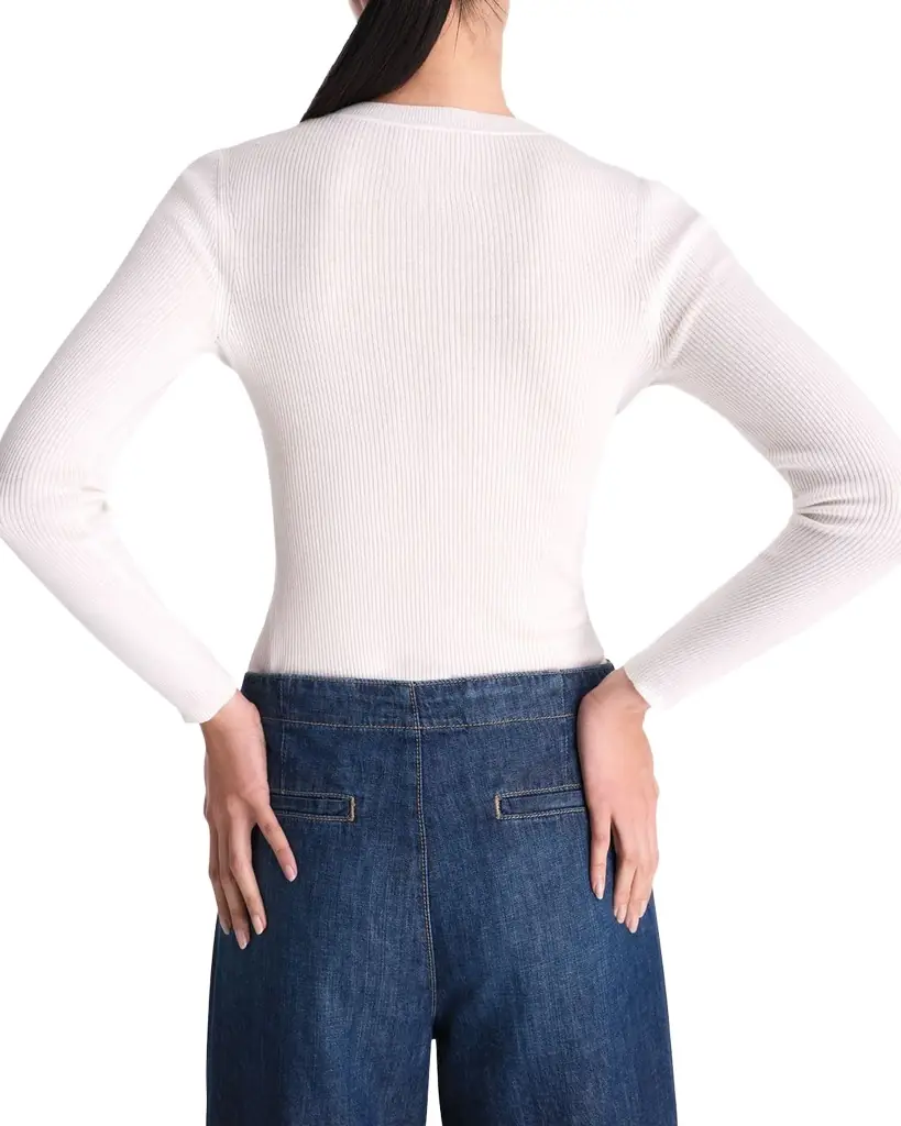 TWP Ribbed Wool Pullover