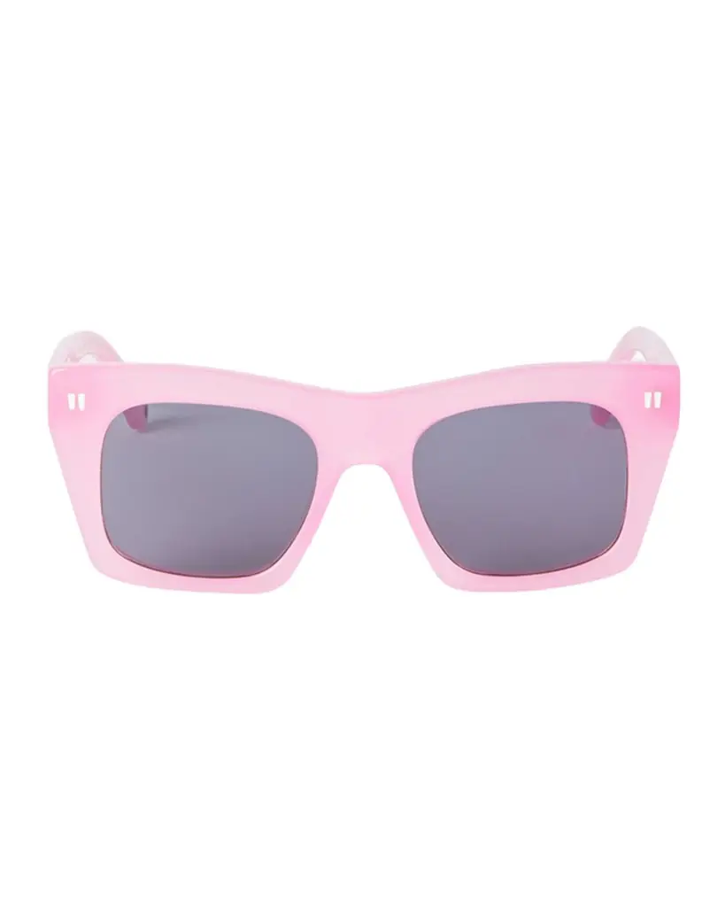 Off-White Selma Logo Square Sunglasses
