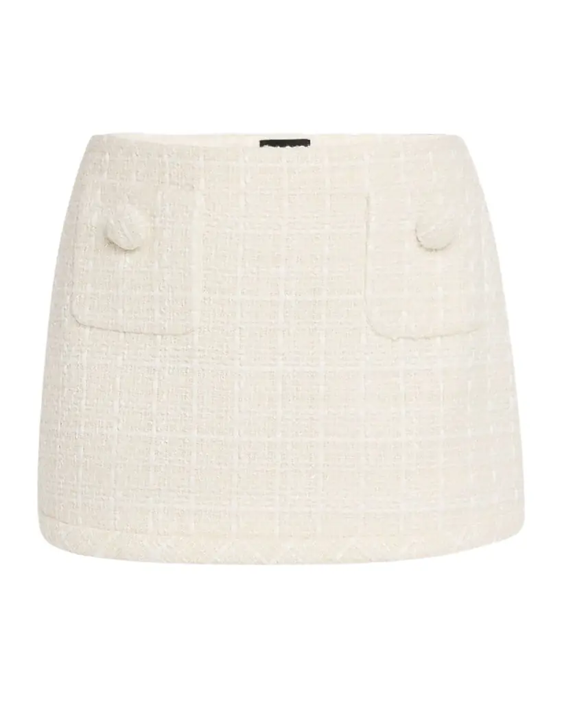 Marc Jacobs Tweed Mini Skirt