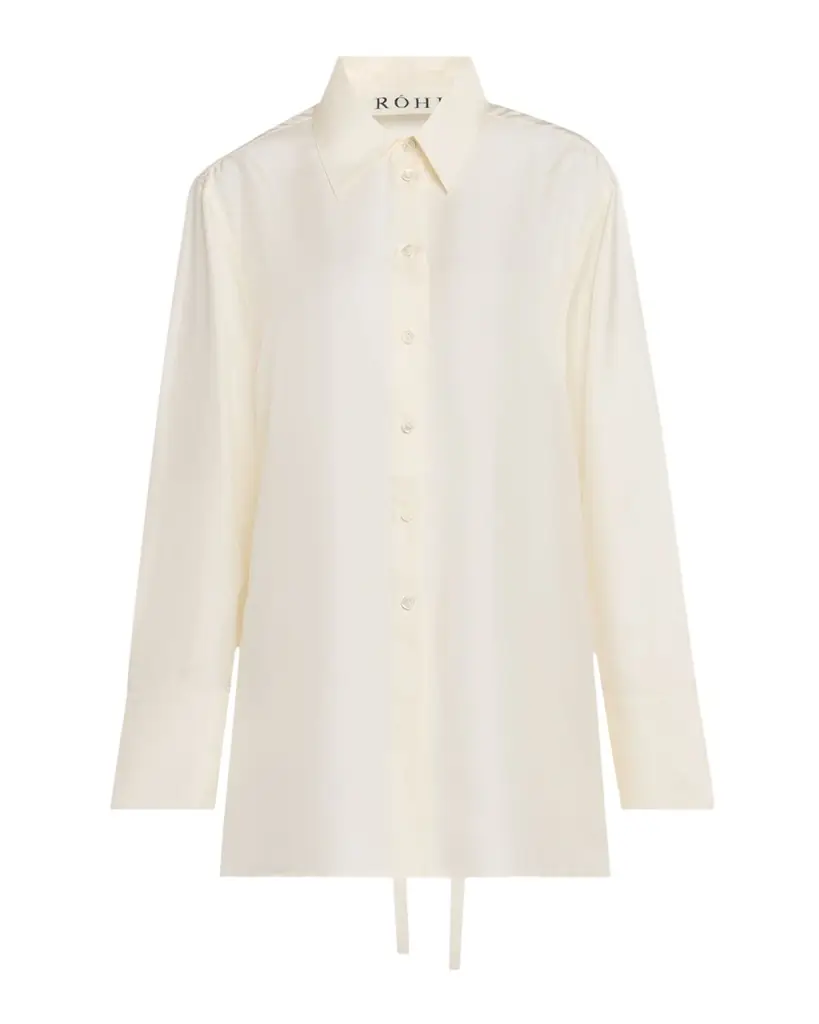 Rohe Deconstructed Silk Shirt