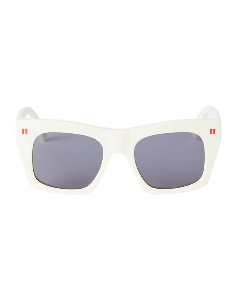 Off-White Selma Logo Square Sunglasses