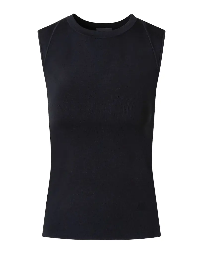 Akris Fitted Crewneck Top