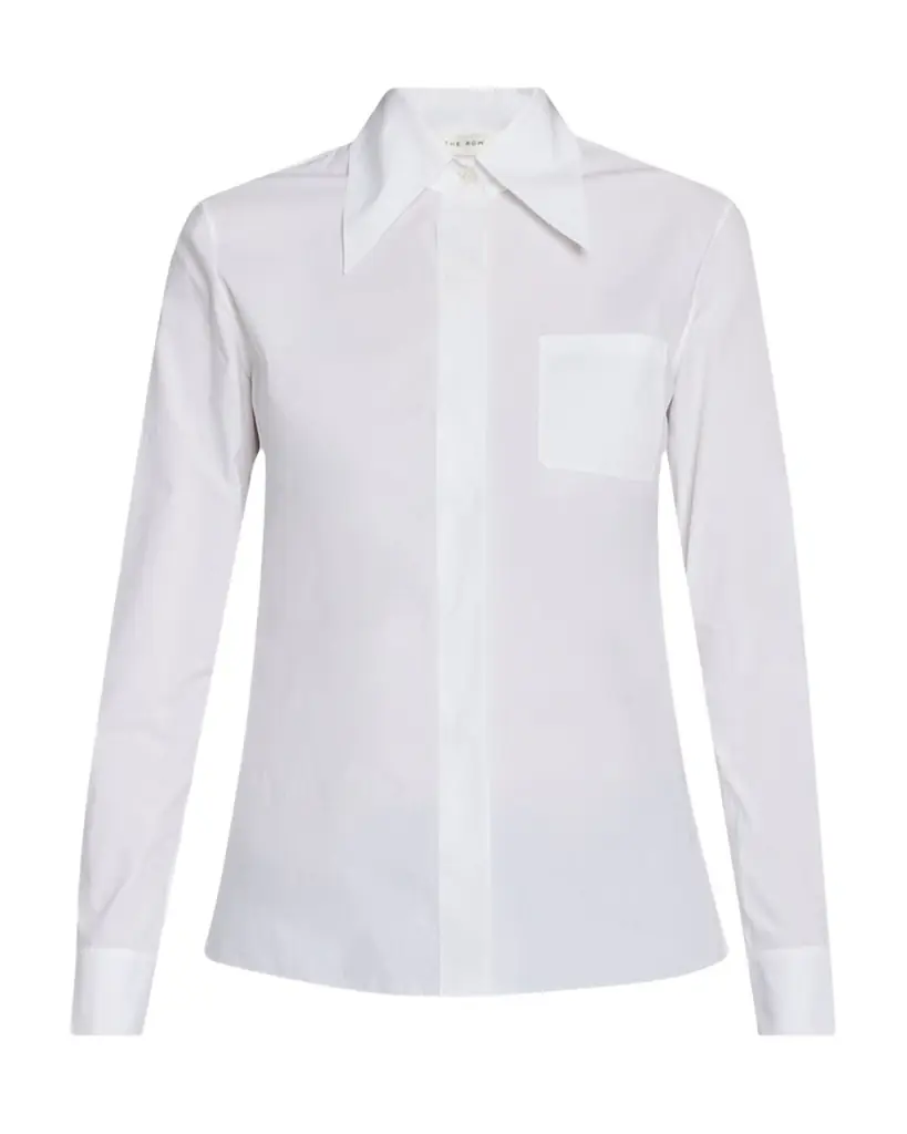 THE ROW Maltika Button-Down Shirt