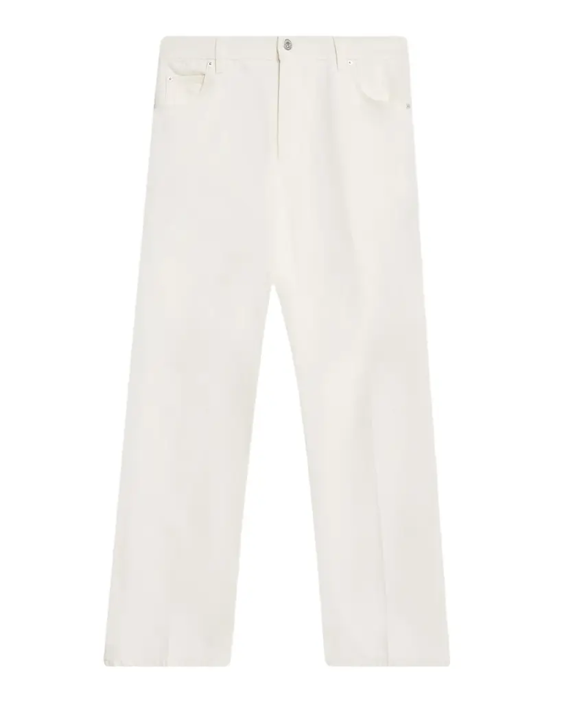 Ferragamo Men 's Straight-Flare Denim Five-Pocket Pants