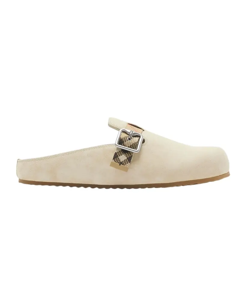 Burberry Men 's Urchin Suede Clogs