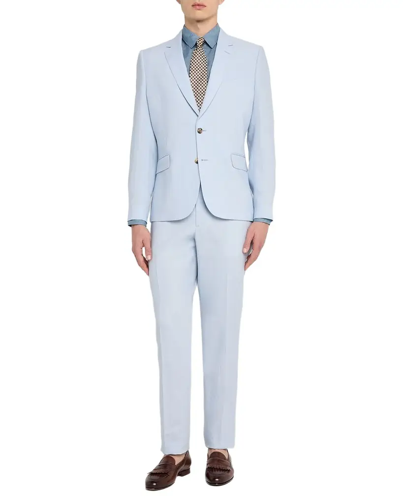 Paul Smith Men 's Soho-Fit Linen Sport Coat