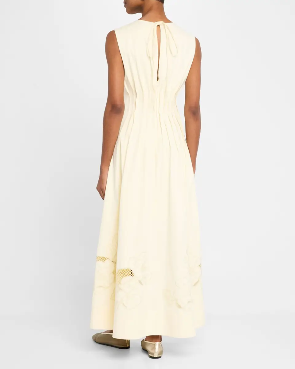 clea anika embroidered dress CLEA Anika Embroidered Dress
