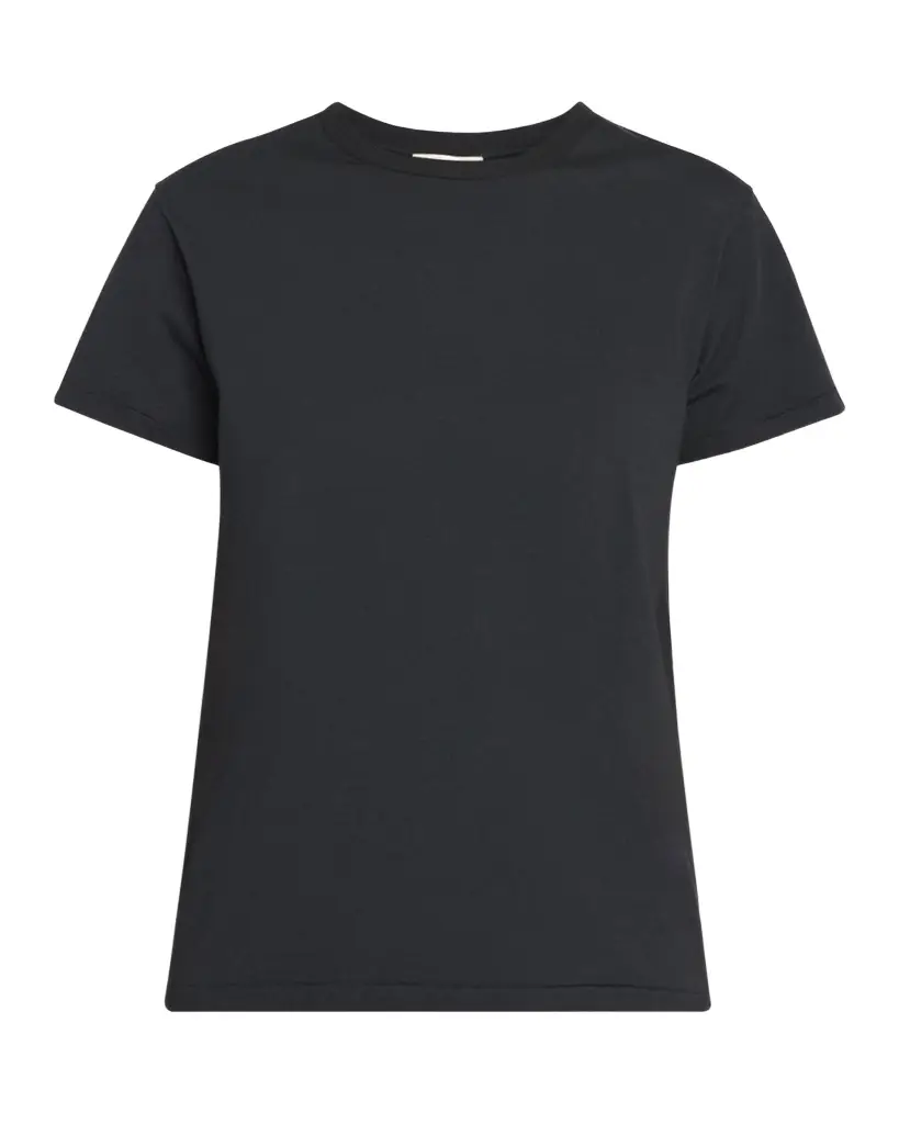 THE ROW Florie Short-Sleeve Cotton Top