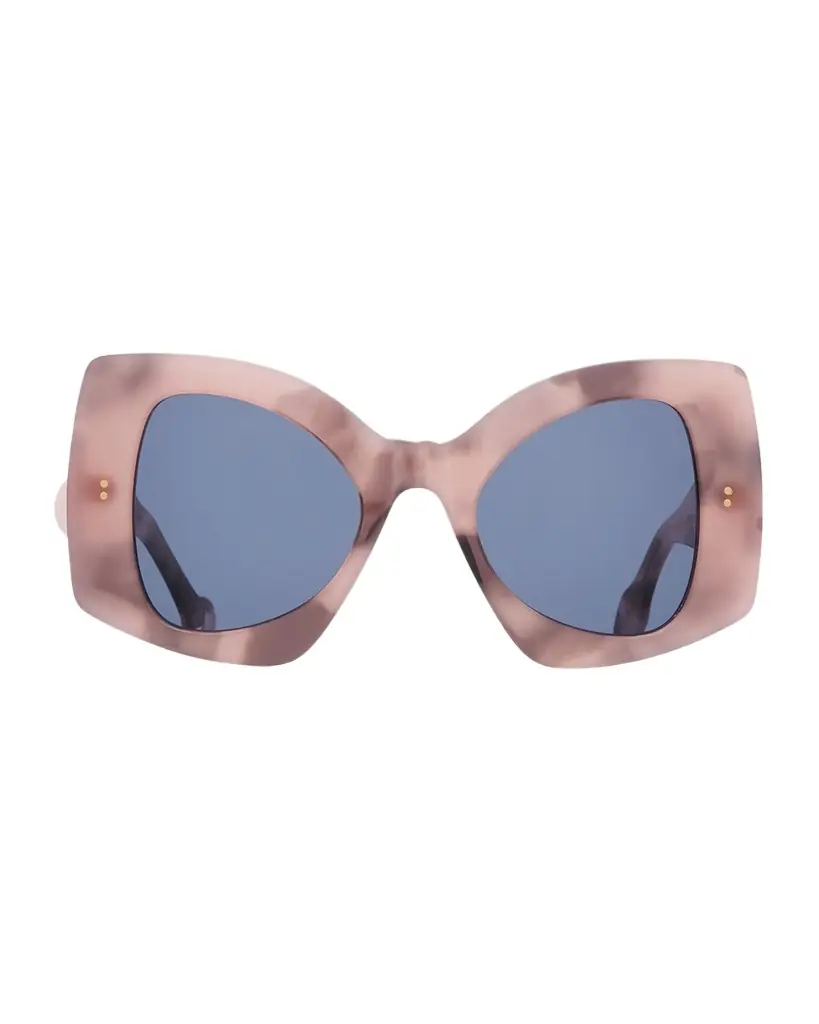 JW Anderson Twister Acetate Butterfly Sunglasses